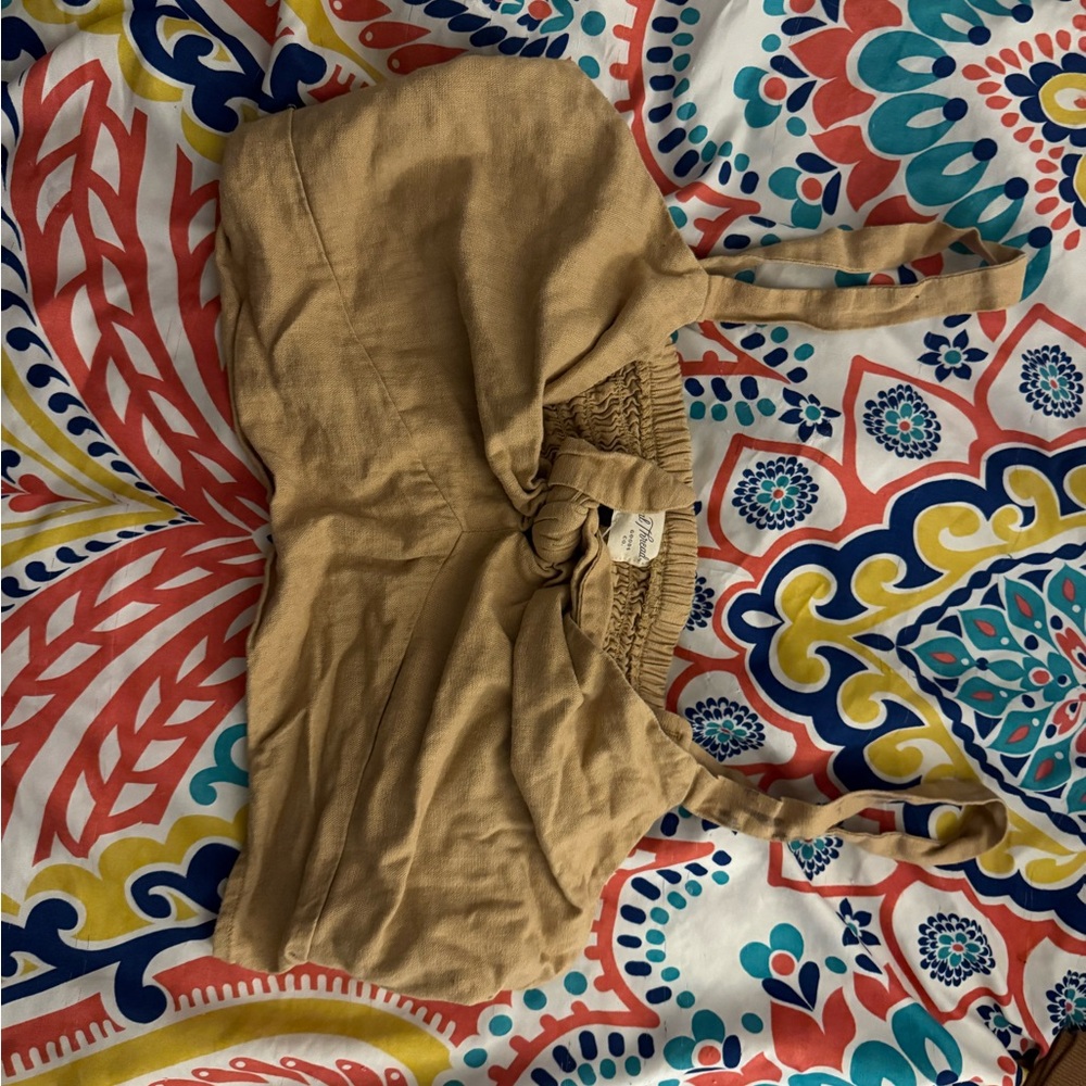 Target Tan Crop Top